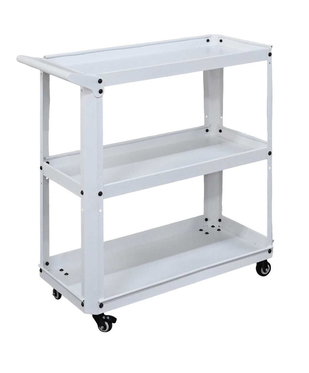 Bespoke 3-Tier Rolling Cart | Multiple Colors & Custom Options Available