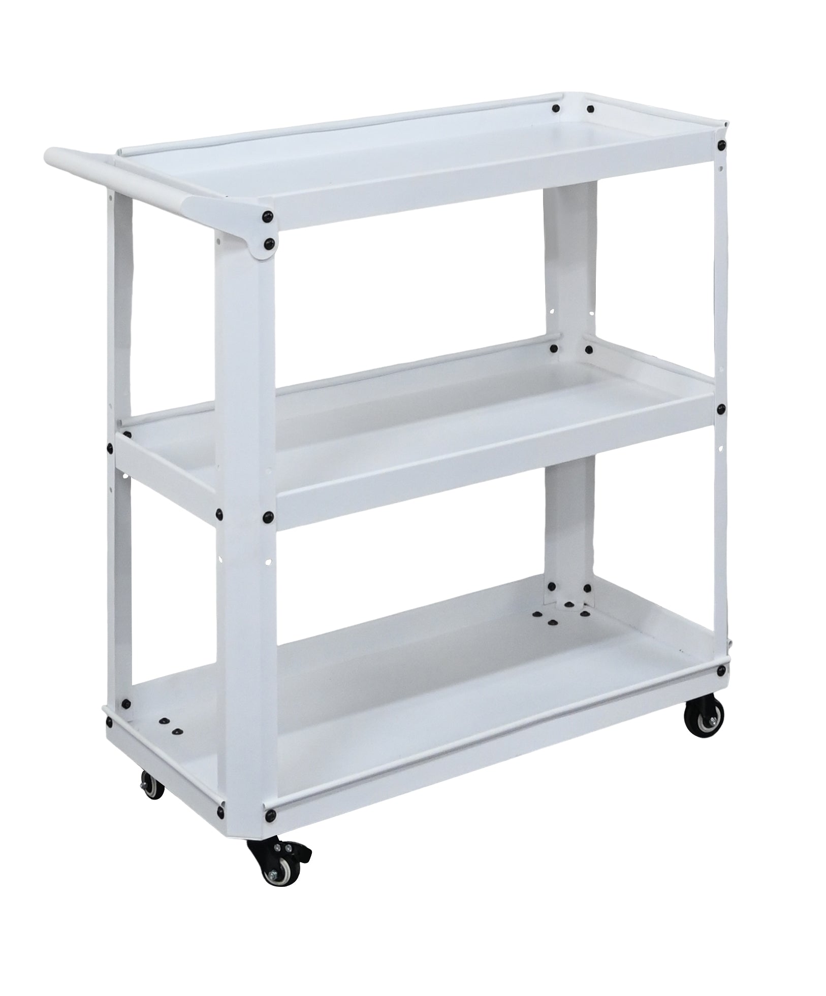 Bespoke 3-Tier Rolling Cart | Multiple Colors & Custom Options Available