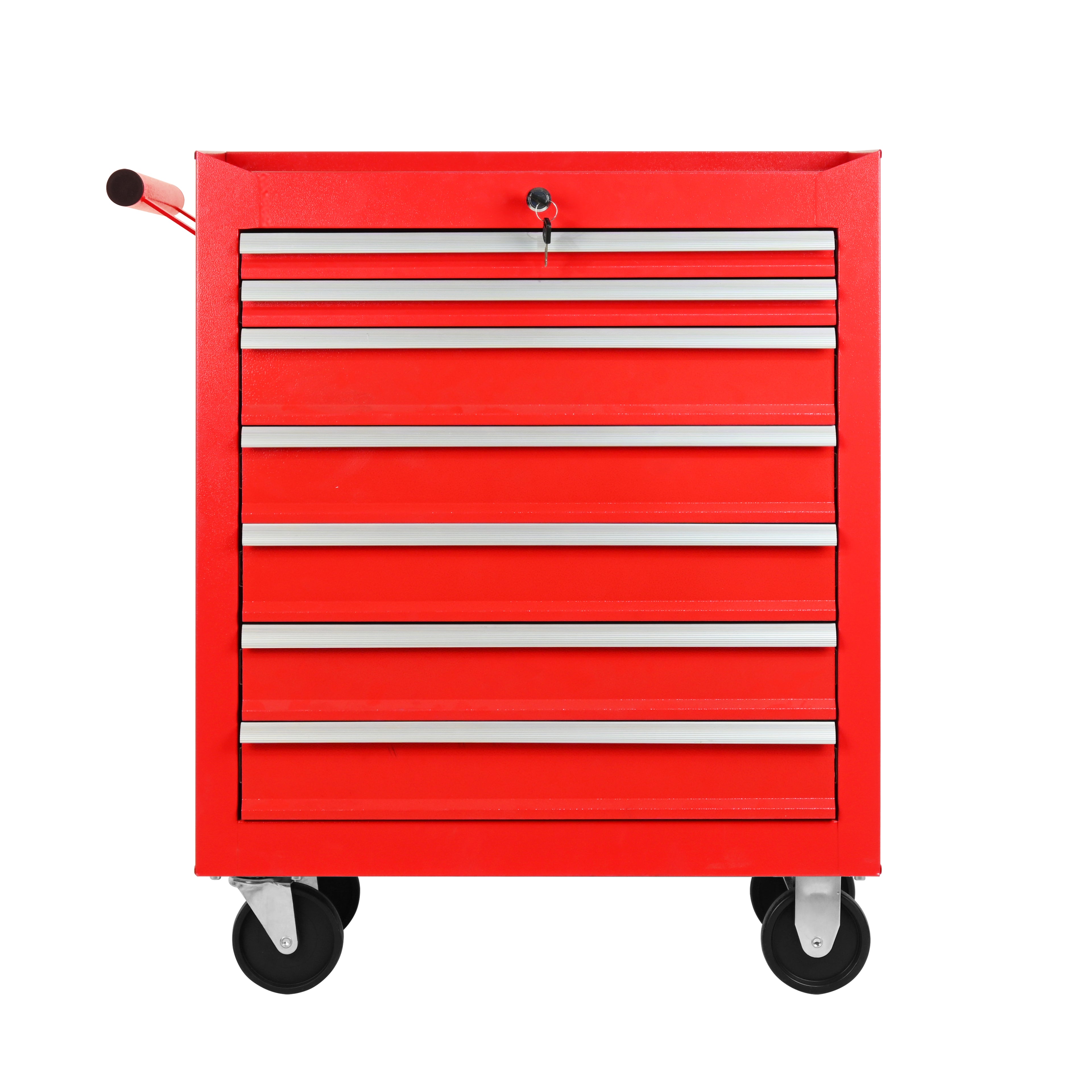 Heavy Duty Rolling Tool Chest with 7 Drawers, Lockable Tool Storage Cabinet on Wheels