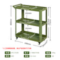 Customizable Green Utility Cart | Heavy Duty Steel Trolley for All Use