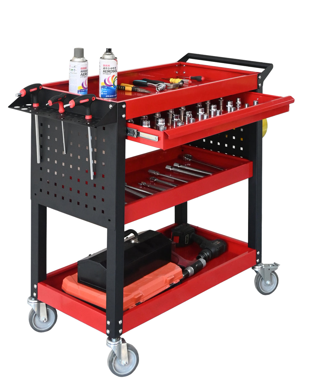 Heavy Duty Steel Tool Cabinet / Equipment Enclosure (Custom Size)