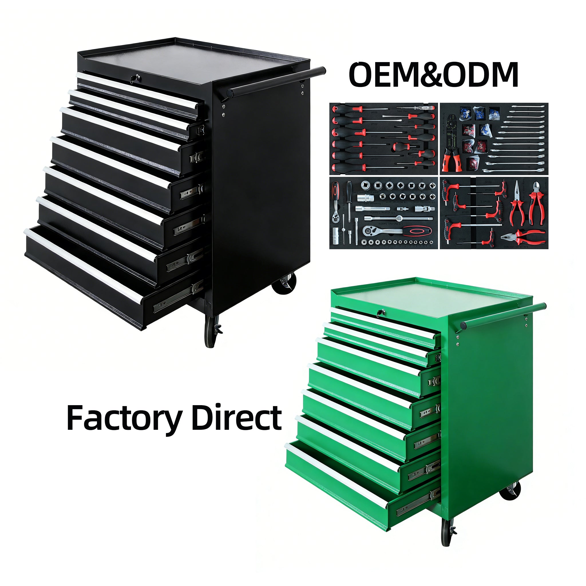 Heavy-Duty Automotive Mobile Tool Box | Roll-Around Mechanics Chest