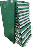 Elite 12-Drawer Mobile Workshop Trolley | Ultra-Capacity SPCC Steel Cabinet