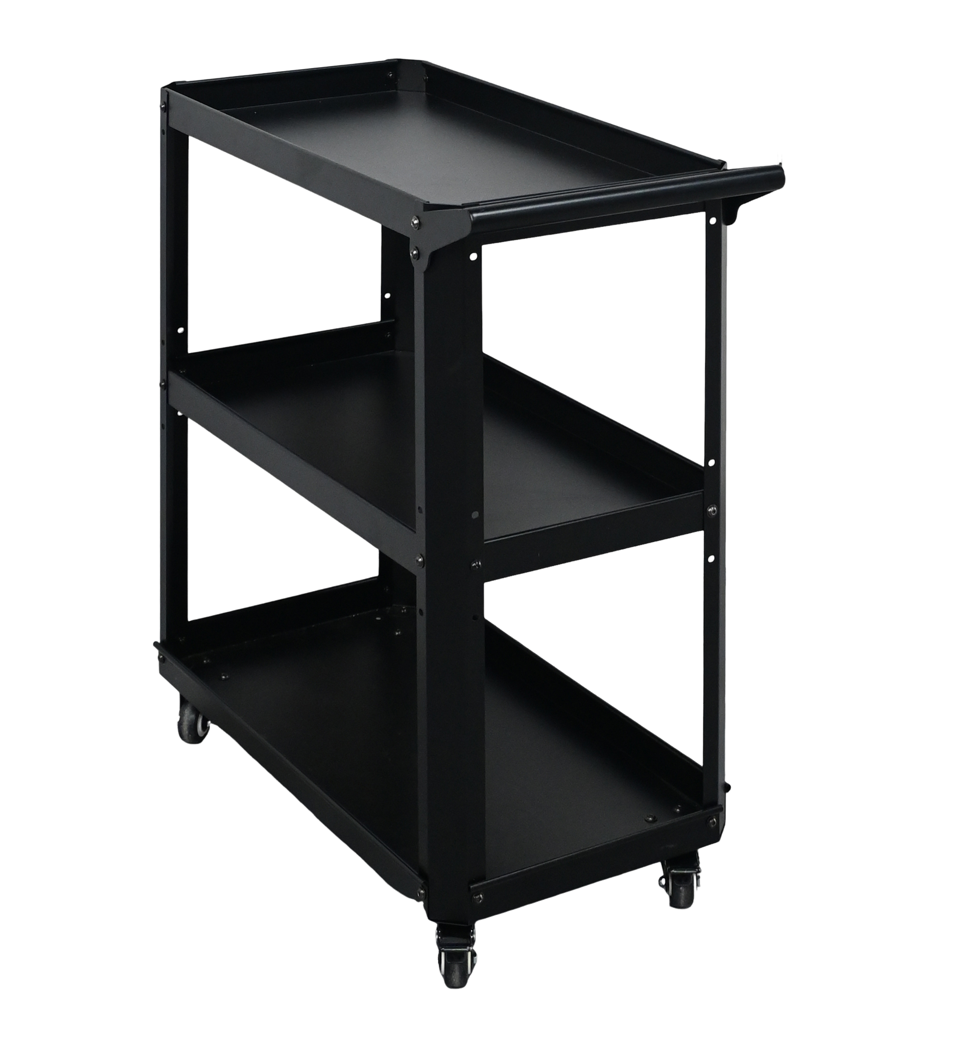 Bespoke 3-Tier Rolling Cart | Multiple Colors & Custom Options Available